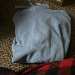 Blue sweatshirt